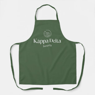Kappa Delta Sorority Official Logo Apron