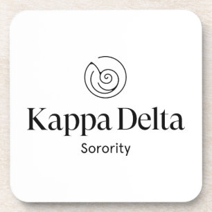 Kappa Delta Sorority Official Logo Beverage Coaster