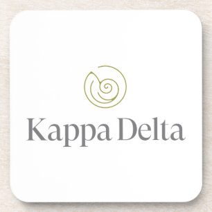 Kappa Delta Sorority Official Logo Beverage Coaster