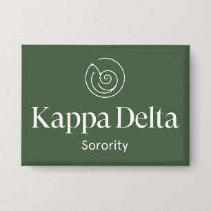 Kappa Delta Sorority Official Logo Button