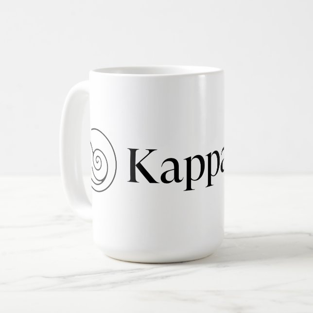 Kappa Delta Sorority Official Logo Design 3 Coffee Mug (Front Left)