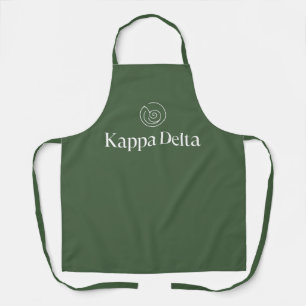 Kappa Delta Sorority Official Logo Design Apron