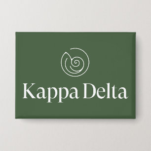 Kappa Delta Sorority Official Logo Design Button