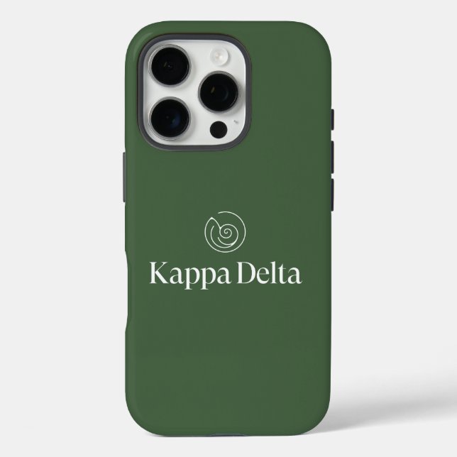 Kappa Delta Sorority Official Logo Design Case-Mate iPhone Case (Back)