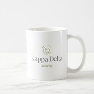 Kappa Delta Sorority Official Logo Design Coffee Mug