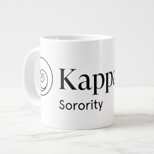 Kappa Delta Sorority Official Logo Design Giant Coffee Mug