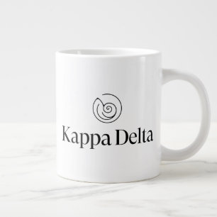 Kappa Delta Sorority Official Logo Design Giant Coffee Mug