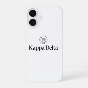 Kappa Delta Sorority Official Logo Design iPhone 16 Case