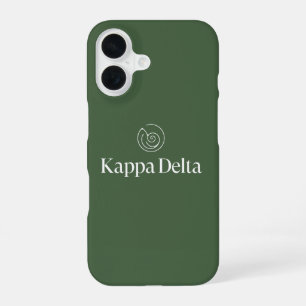 Kappa Delta Sorority Official Logo Design iPhone 16 Case