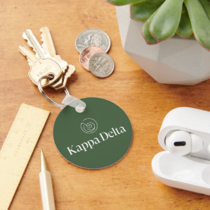 Kappa Delta Sorority Official Logo Design Keychain