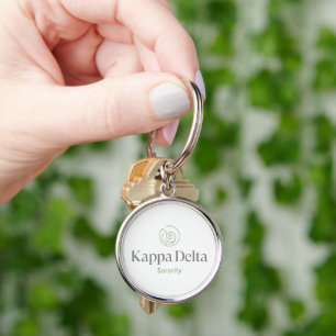 Kappa Delta Sorority Official Logo Design Keychain