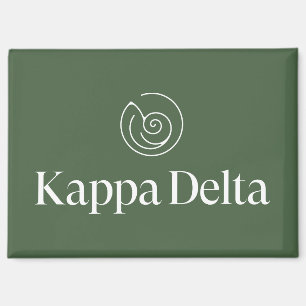 Kappa Delta Sorority Official Logo Design Magnet