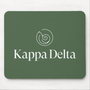 Kappa Delta Sorority Official Logo Design Mouse Pad