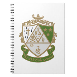 Kappa Delta Sorority Official Logo Design Notebook