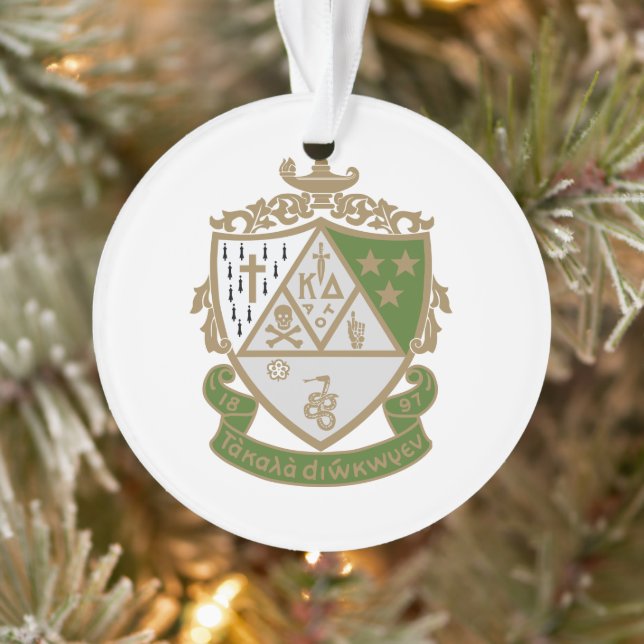 Kappa Delta Sorority Official Logo Design Ornament (Tree)