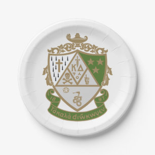 Kappa Delta Sorority Official Logo Design Paper Plates