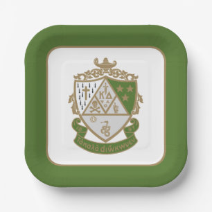 Kappa Delta Sorority Official Logo Design Paper Plates