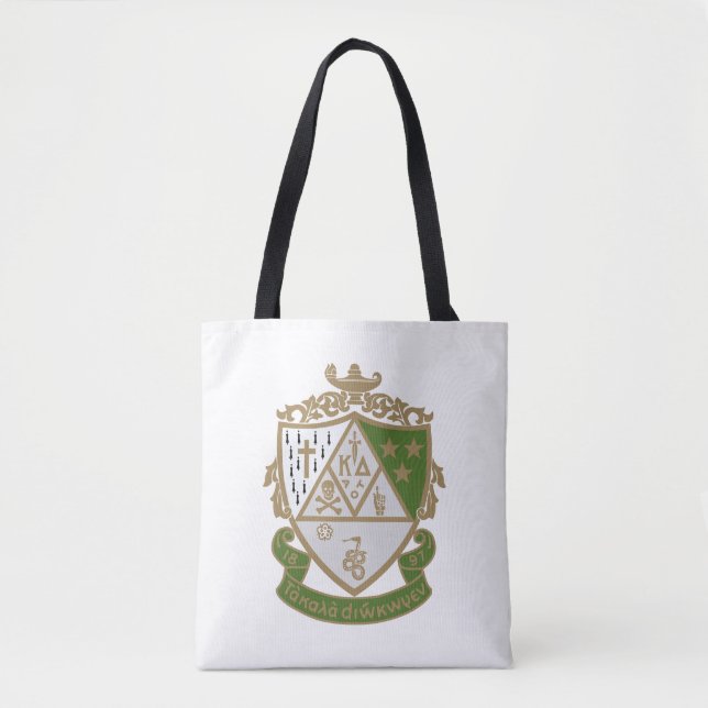 Kappa Delta Sorority Official Logo Design Tote Bag (Front)