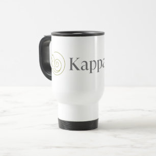 Kappa Delta Sorority Official Logo Design Travel Mug