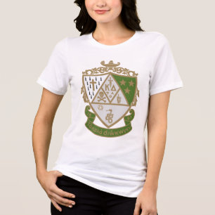 Kappa Delta Sorority Official Logo Design Tri-Blend Shirt