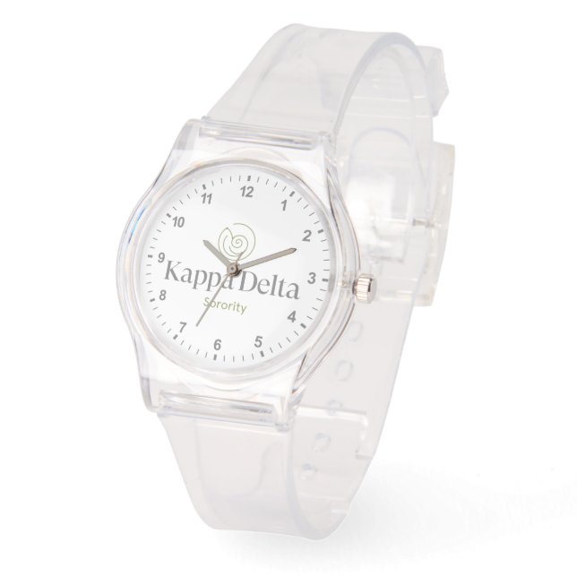 Kappa Delta Sorority Official Logo Design Watch (Angle)