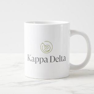 Kappa Delta Sorority Official Logo Giant Coffee Mug