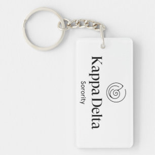 Kappa Delta Sorority Official Logo Keychain