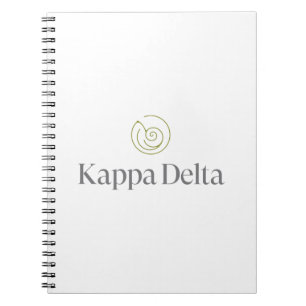 Kappa Delta Sorority Official Logo Notebook