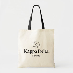 Kappa Delta Sorority Official Logo Tote Bag