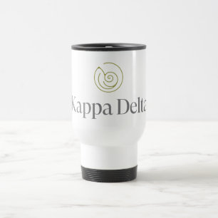 Kappa Delta Sorority Official Logo Travel Mug