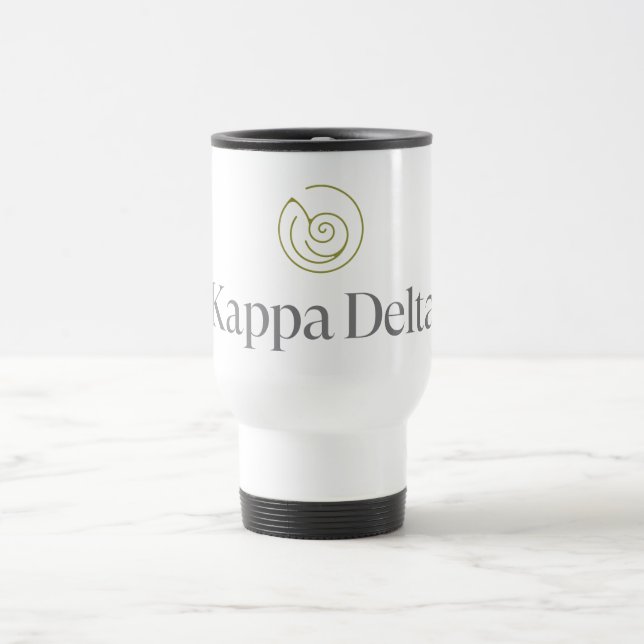 Kappa Delta Sorority Official Logo Travel Mug (Center)