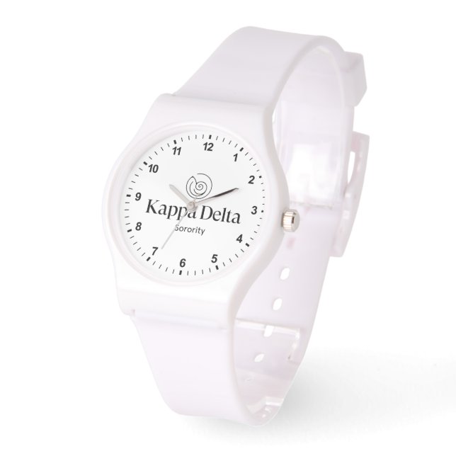 Kappa Delta Sorority Official Logo Watch (Angle)