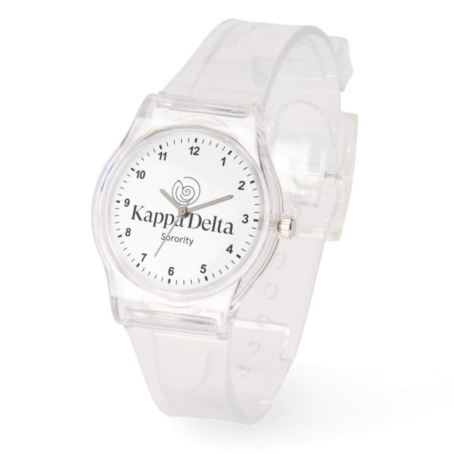 Kappa Delta Sorority Official Logo Watch (Angle)