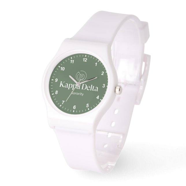 Kappa Delta Sorority Official Logo Watch (Angle)
