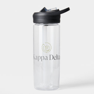 Kappa Delta Sorority Official Logo Water Bottle