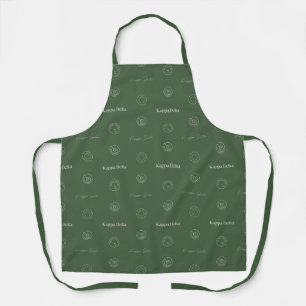 Kappa Delta Sorority Pattern Design Apron