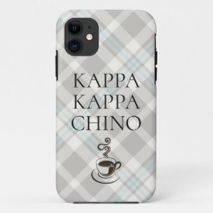 Kappa Kappa Chino Funny Coffee Lover iPhone 11 Case