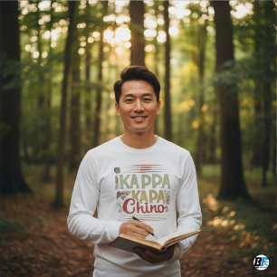 Kappa Kappa Chino Funny Coffee Lover T-Shirt