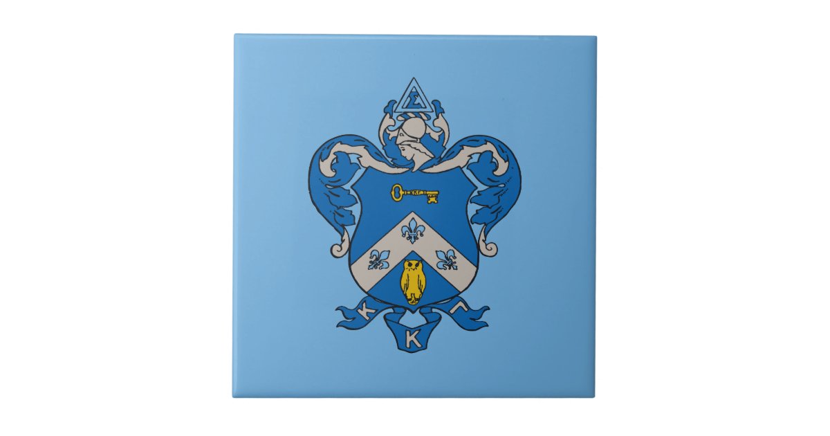 Kappa Kappa Gama Coat of Arms Ceramic Tile Zazzle
