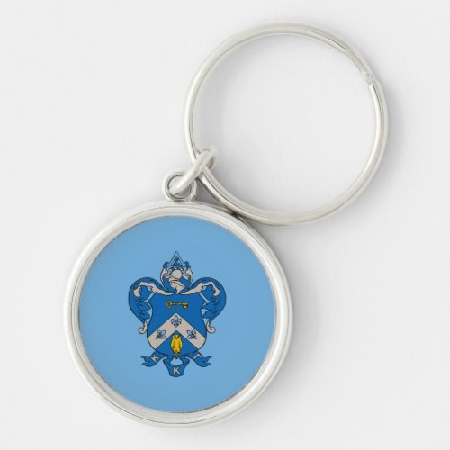 Kappa Kappa Gama Coat of Arms Keychain