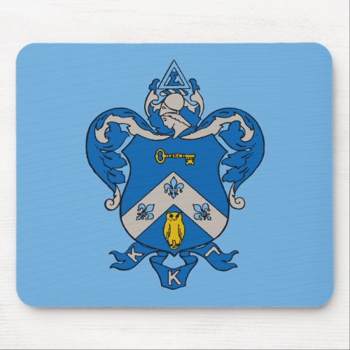 Kappa Kappa Gama Coat of Arms Mouse Pad