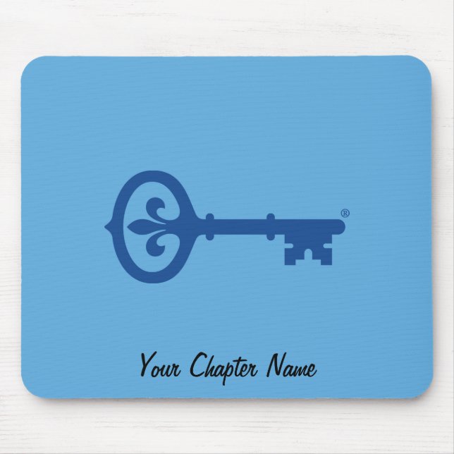 Kappa Kappa Gama Key Symbol Mouse Pad (Front)