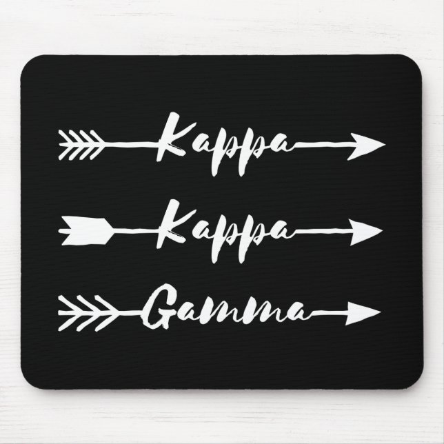 Kappa Kappa Gamma | Arrows Mouse Pad (Front)