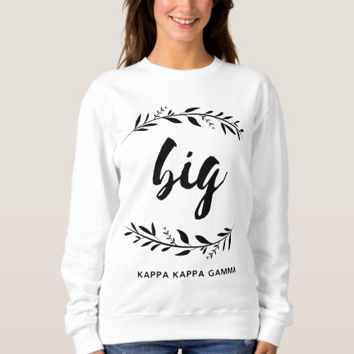 Kappa Kappa Gamma  Big Wreath Sweatshirt