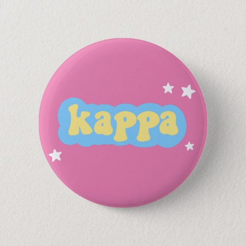 Kappa Kappa Gamma Button