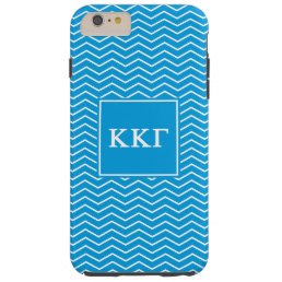 Kappa Kappa Gamma | Chevron Pattern Tough iPhone 6 Plus Case