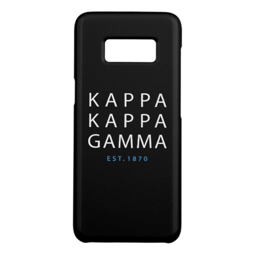 Kappa Kappa Gamma  Est 1870 Case_Mate Samsung Galaxy S8 Case