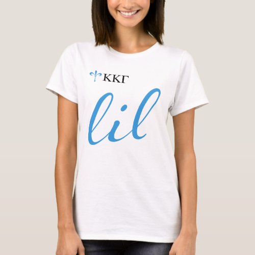 Kappa Kappa Gamma  Lil Script T_Shirt