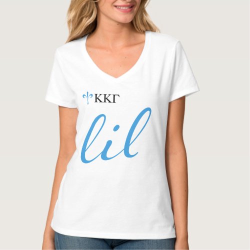 Kappa Kappa Gamma  Lil Script T_Shirt