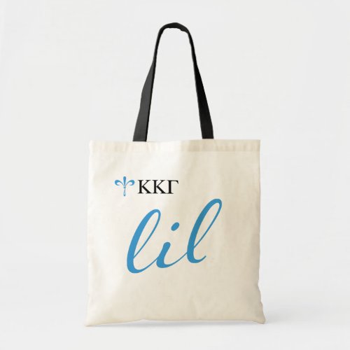 Kappa Kappa Gamma  Lil Script Tote Bag